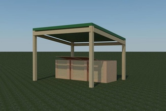Compost bins rendering